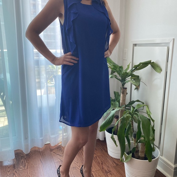 Royal Blue Dress Without Straps Size Small - Picture 10 of 10